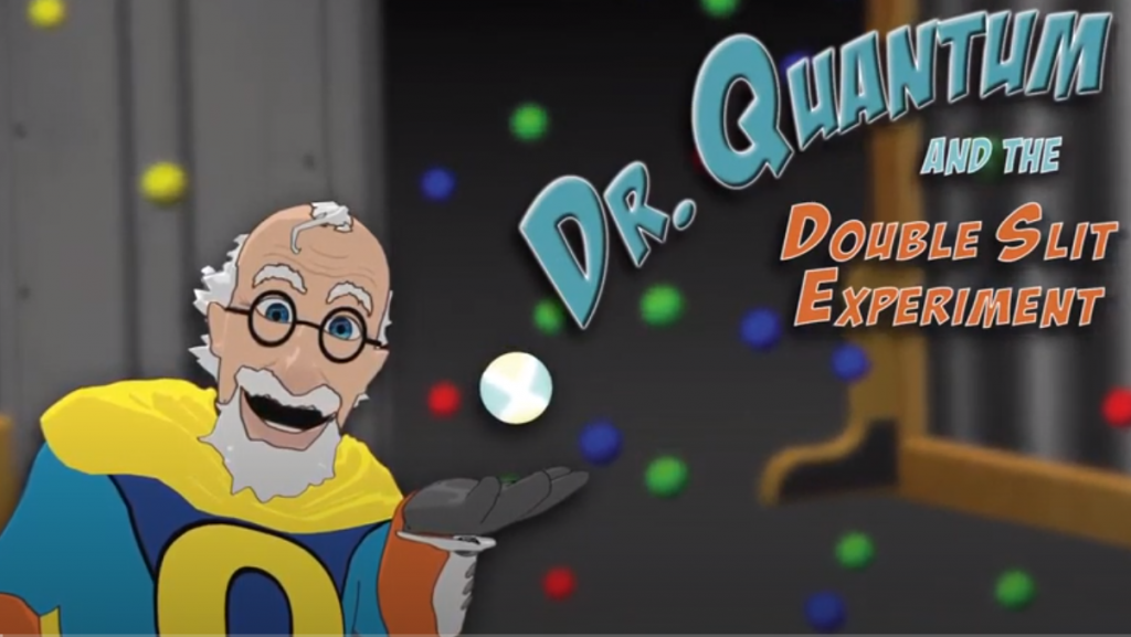 dr quantum double slit what the bleep